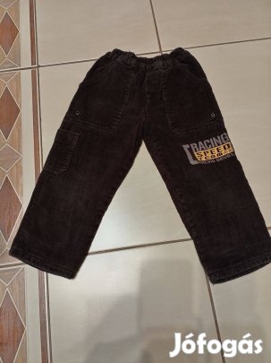 Gyermek bársony fiúnadrág