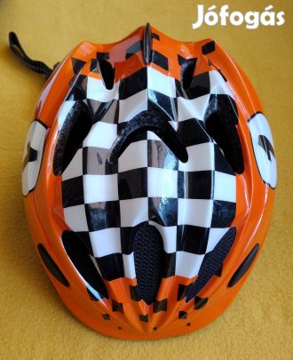 Gyermek biciklis bukósisak - piros