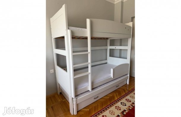 Gyermek emeleteságy pótággyal