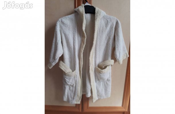 Gyermek fehér köntös, 2-4 évesre, hossz: 60 cm