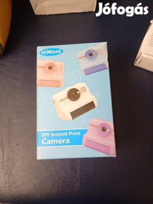 Gyermek fotókamera fehér nyomtatóval 10000ft óbuda
