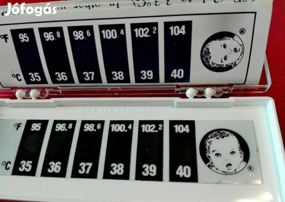 Gyermek homlok lázmérő csík eladó!