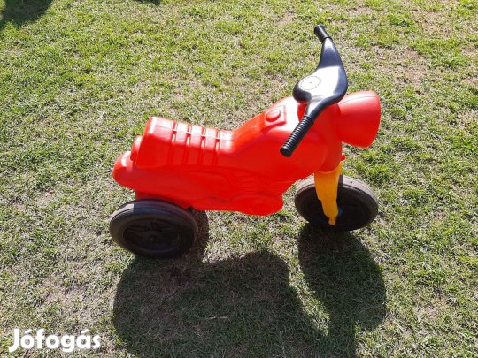 Gyermek játék kismotor piros színben