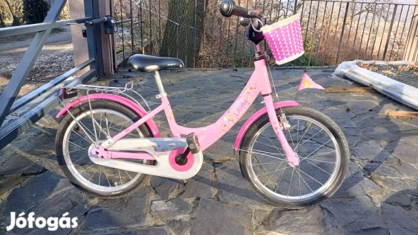 Gyermek kerékpár - lány bicikli 18"