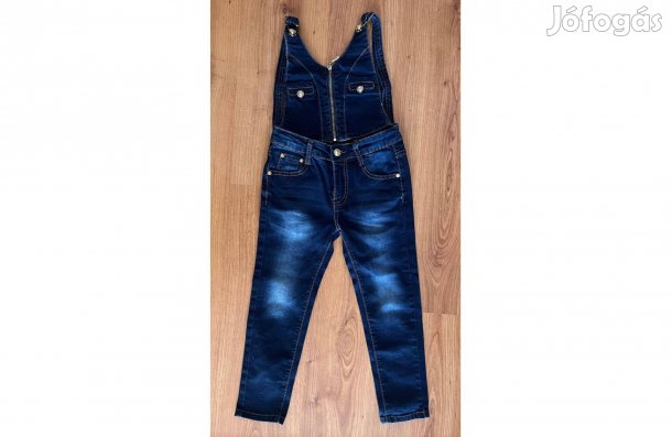 Gyermek kertésznadrág, 110-es, Új, a felső rész legombolható