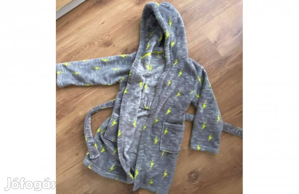 Gyermek köntös, fürdőköpeny 7-8 évesre