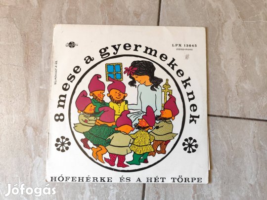 Gyermek mesék -bakelit hanglemez