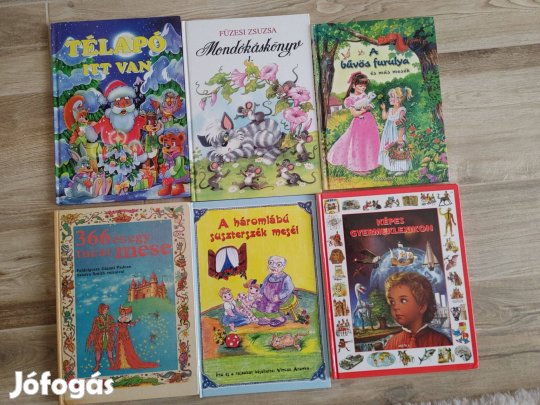 Gyermek mesekönyvek 2500Ft/db tól