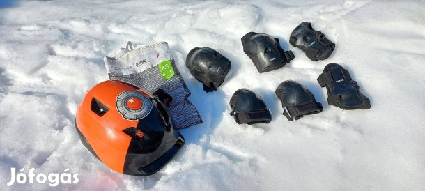 Gyermek védőfelszerelés (csukló, térd, könyök, fej)