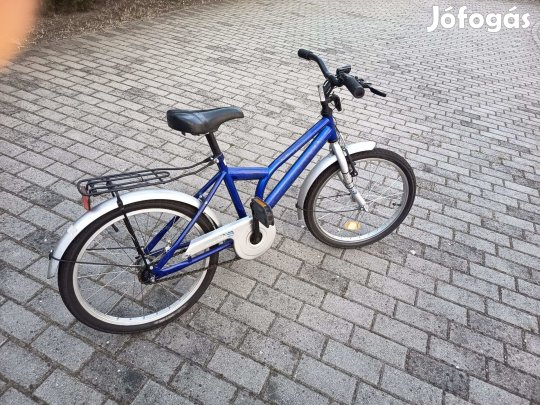 Gyermekkerékpár (kék, 20" méretű)