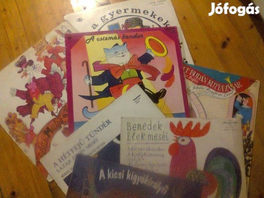 Gyermekmese, meselemez - rádió hangjáték - bakelit