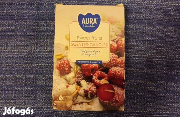 Gyertya szett (édes gyümölcsök)