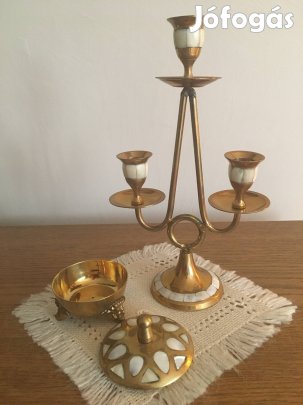Gyertyatartó és bonbonier