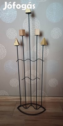 Gyertyatartó kovácsoltvas