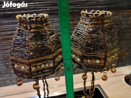 Gyertyatartók párban asztaldíszek