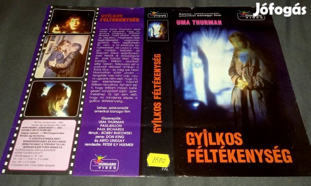 Gyilkos féltékenység - thriller VHS - hungarovideo