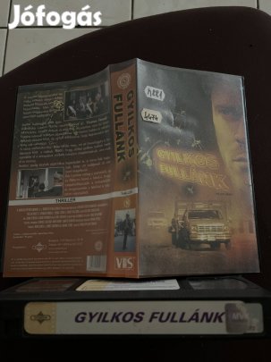 Gyilkos fullánk thriller vhs 