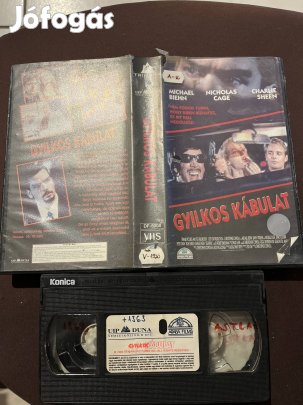 Gyilkos kábulat vhs kistok akció