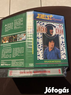 Gyilkos meteorok akció vhs nagytok Chan  új