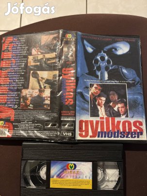Gyilkos módszer akció vhs nagytok 