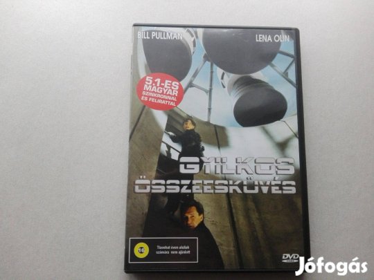 Gyilkos összeesküvés című új, eredeti, magyar nyelvű DVD film eladó !