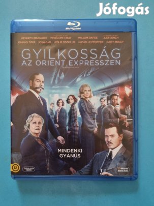 Gyilkosság az Orient expresszen blu-ray