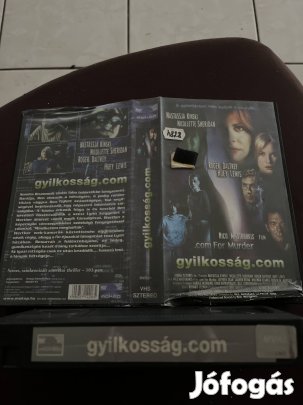 Gyilkosság.com thriller vhs 