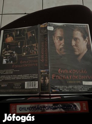 Gyilkosság forgatókönyve akció vhs 