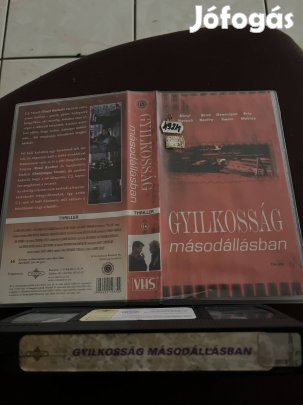 Gyilkosság másodállásban akció vhs 