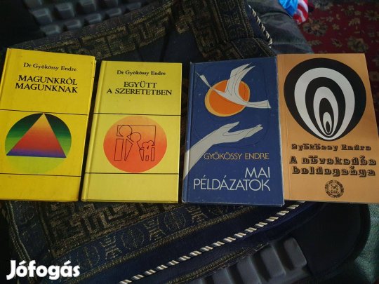 Gyökössy Endre könyvek + György Antal: A bizonyságok fellege