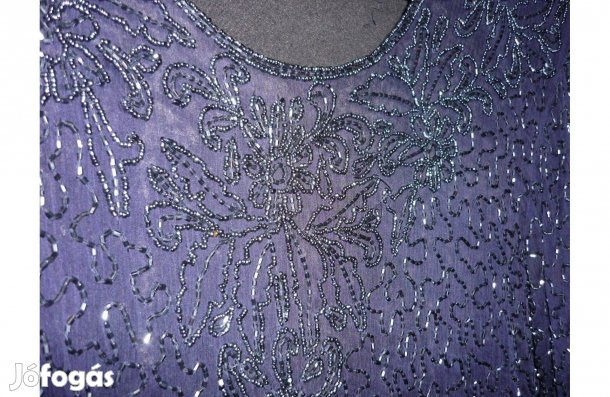 Gyöngyhímzéses alkalmi blúz