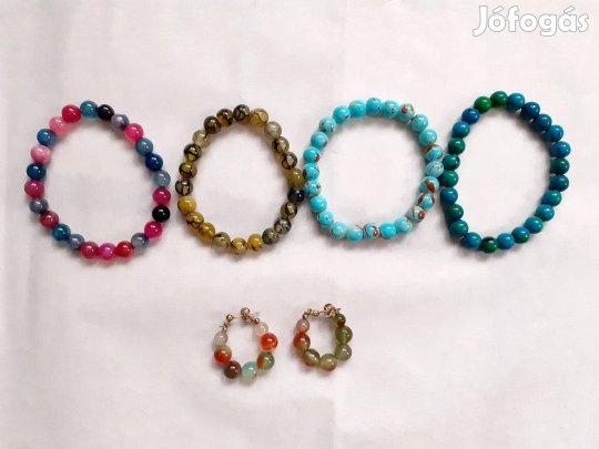 Gyöngyös bizsu ékszer csomag