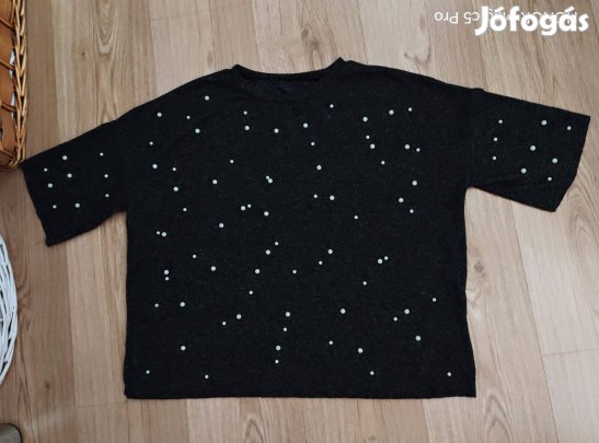 Gyöngyös női pulcsi L-XL