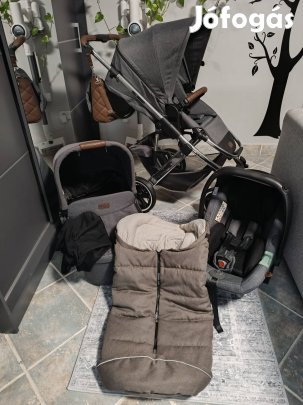 Gyönyörű 3in1 ABC Design Salsa 4 Air szett, sok kiegészítővel 