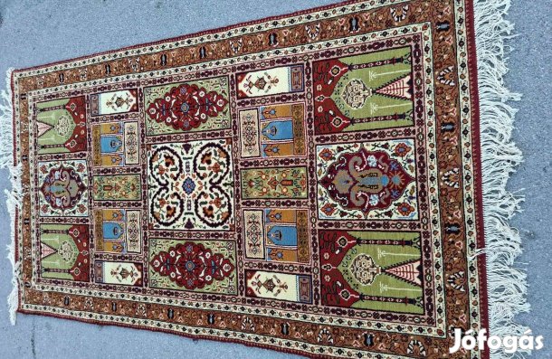 Gyönyörű Békésszentandrási , kézi csomózású , gyapjú szőnyeg
