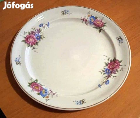 Gyönyörű Hollóházi "Hajnalka" mintás porcelán tál