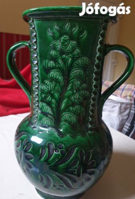 Gyönyörű Mezőtúri 2 füles kerámia