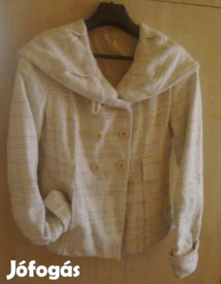 Gyönyörű, újszerű, nagyon csinos, egyedi kabát, M/L %