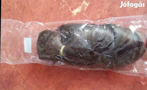 Gyönyörű barna csatos haj új bontatlan