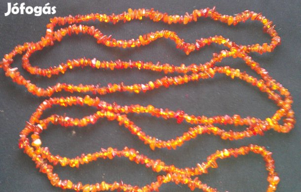 Gyönyörű borostyán lánc