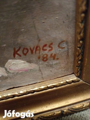 Gyönyörű csendélet festmény olcsón eladó