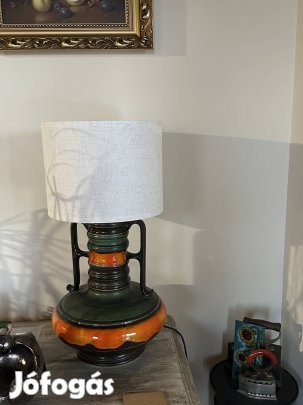 Gyönyörű hibátlan német kerámia asztali lámpa 