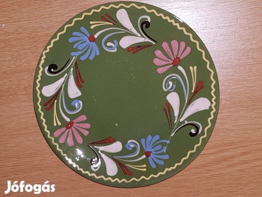 Gyönyörű kézi festésű népi tányérok (2db egyforma) együtt akcióban!