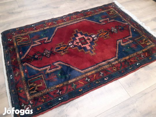 Gyönyörű kézi perzsaszőnyeg, vastag, süppedős, szép állapotban