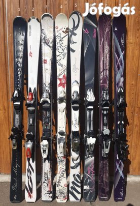 Gyönyörű női carving síléc, 152-156cm-ig