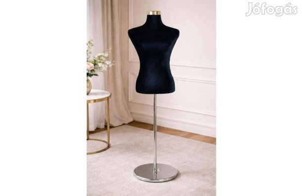 Gyönyörű próbababa-szabóbaba tűzhető-hungarocell tömör testtel,