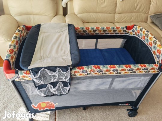 Győrben Tourago hordozható 2 szintes gyerekágy