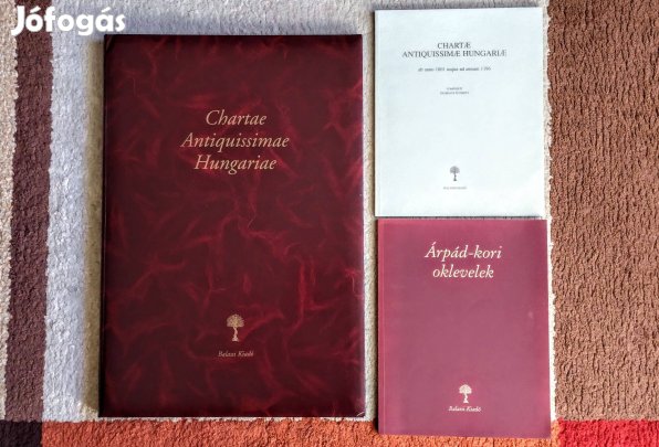 Györffy György: Chartae Antiquissimae Hungariae + Árpád-kori oklevelek