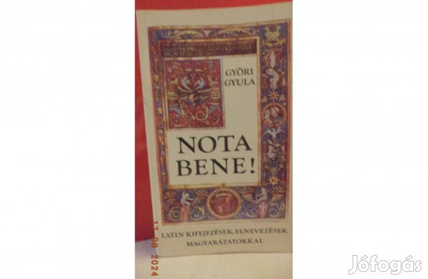 Győri Gyula: Nota Bene!