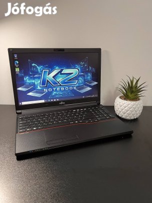 Gyors Fujitsu laptop munkára/tanulásra - 6 hó garanciával-számlával!